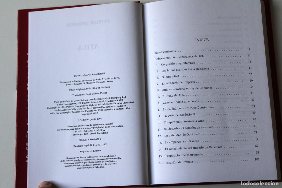 Libros de segunda mano: Patrick Howarth - Atila - Ariel - Foto 4