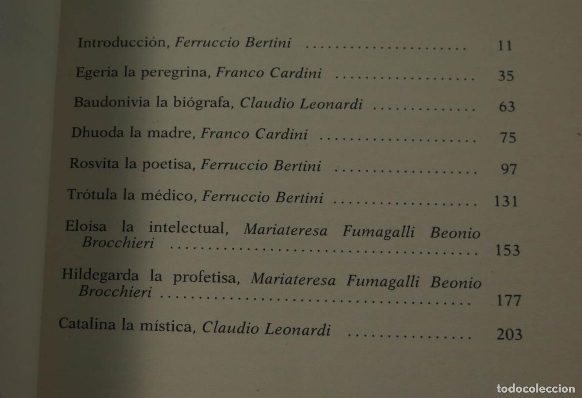 Libros de segunda mano: La mujer medieval Bertini, - Foto 2