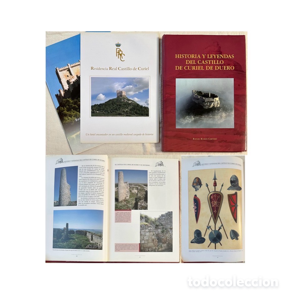 Libros de segunda mano: Historia y Leyendas del Castillo de Curiel de Duero. Rafael Ramos Cerver&oacute;. Primera y &uacute;nica edici&oacute;n.