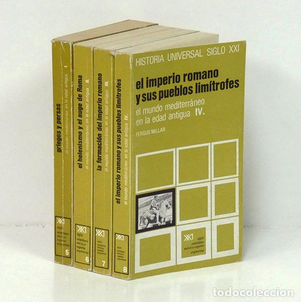 Second hand books: BENGSTON (Hermann), GRIMAL (Pierre) y MILLAR (Fergus).- El mundo mediterr&aacute;neo en la Edad Antigua