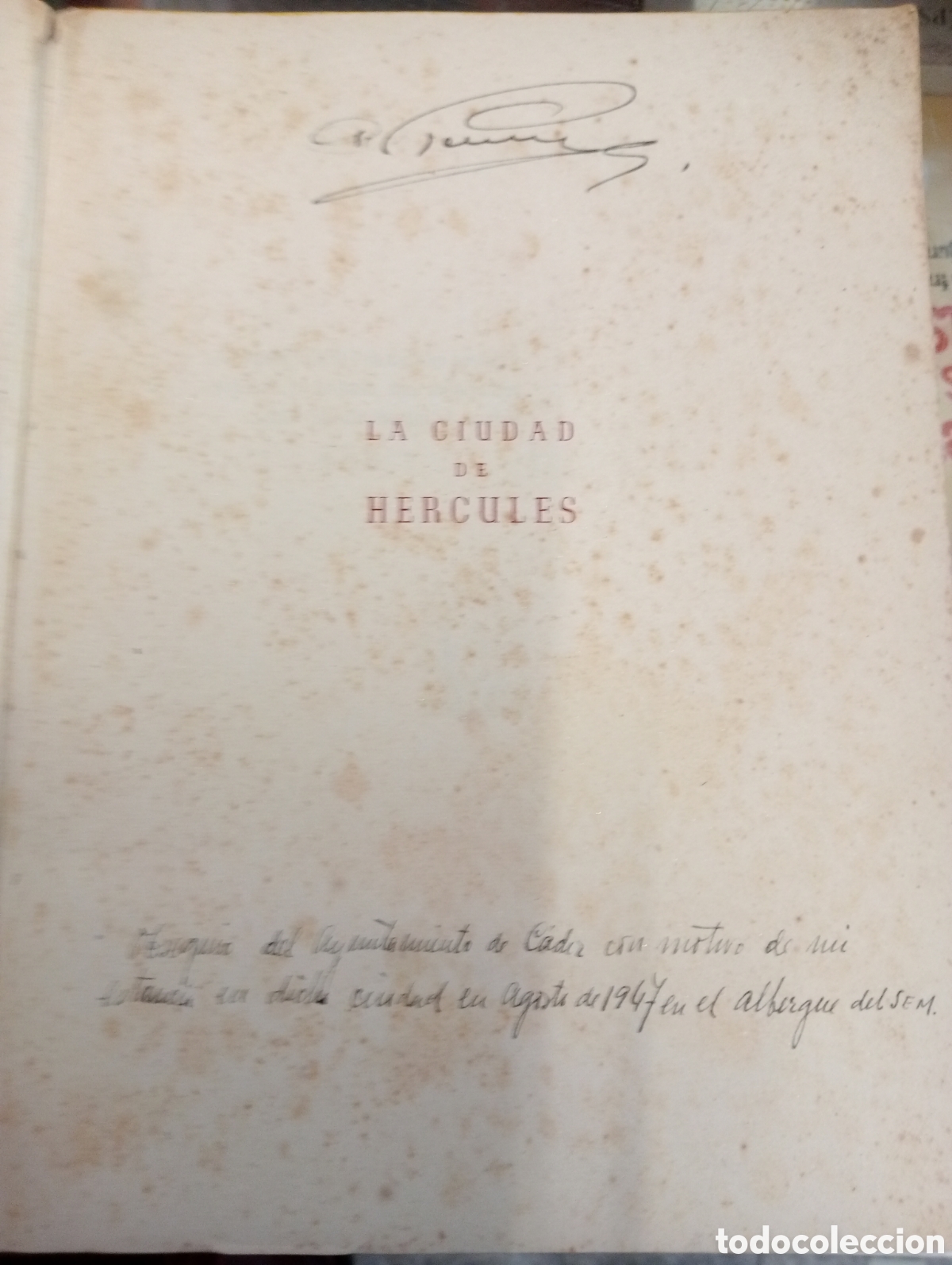 Libros de segunda mano: La ciudad de H&eacute;rcules - Foto 2