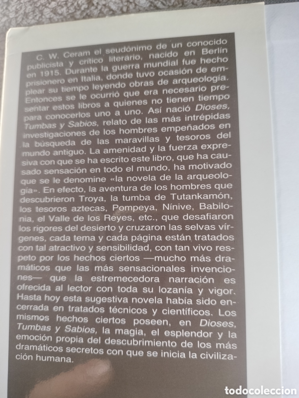 Libros de segunda mano: Dioses, tumbas y sabios - Foto 2