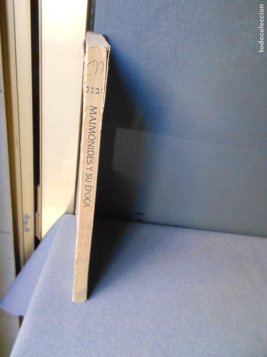 Libros de segunda mano: MAIMONEDES Y SU EPOCA - Foto 11
