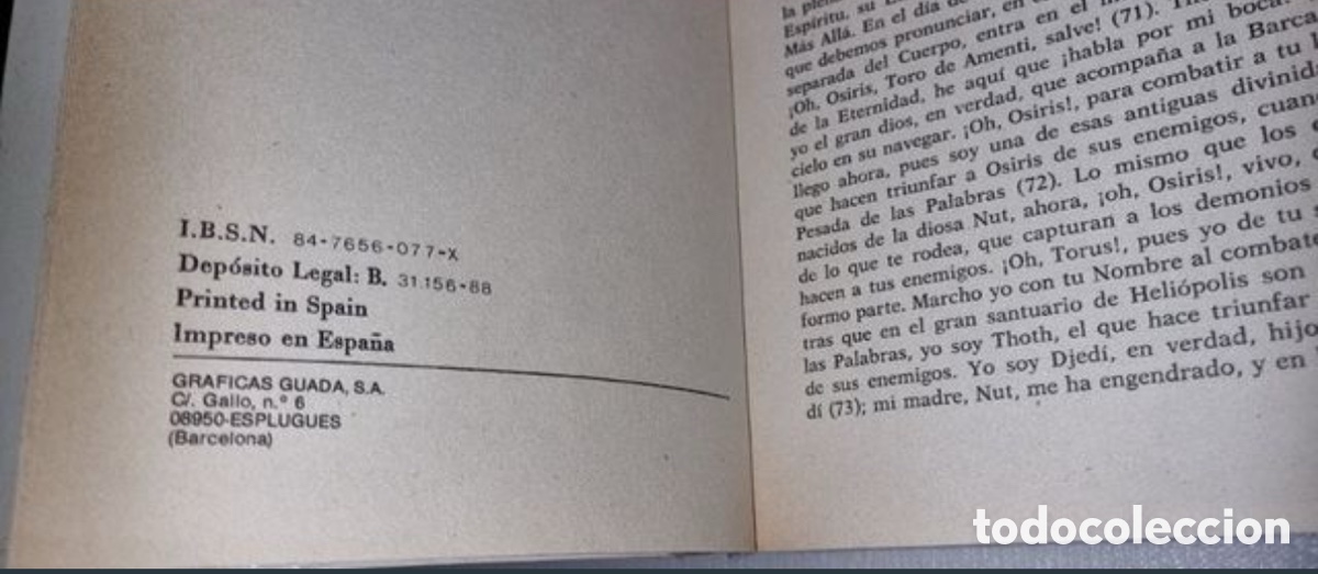 Libros de segunda mano: El Libro de los Muertos - Foto 5