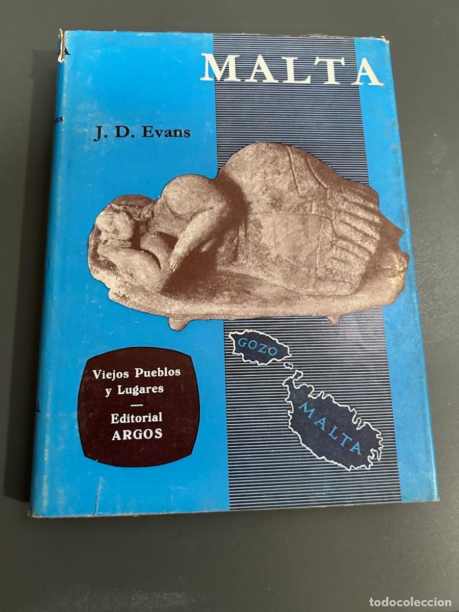 Libros de segunda mano: MALTA. J. D. EVANS. ARQUEOLOGIA. - Foto 1