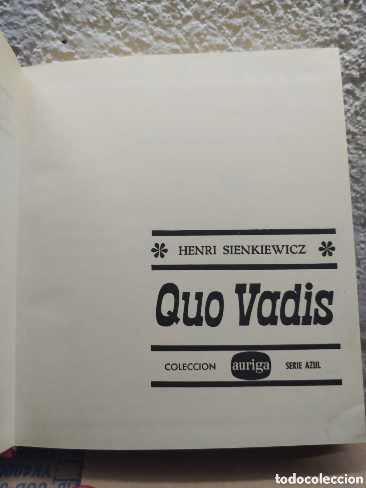 Libros de segunda mano: QUI VADIS..... a&ntilde;o 1968 - Foto 2