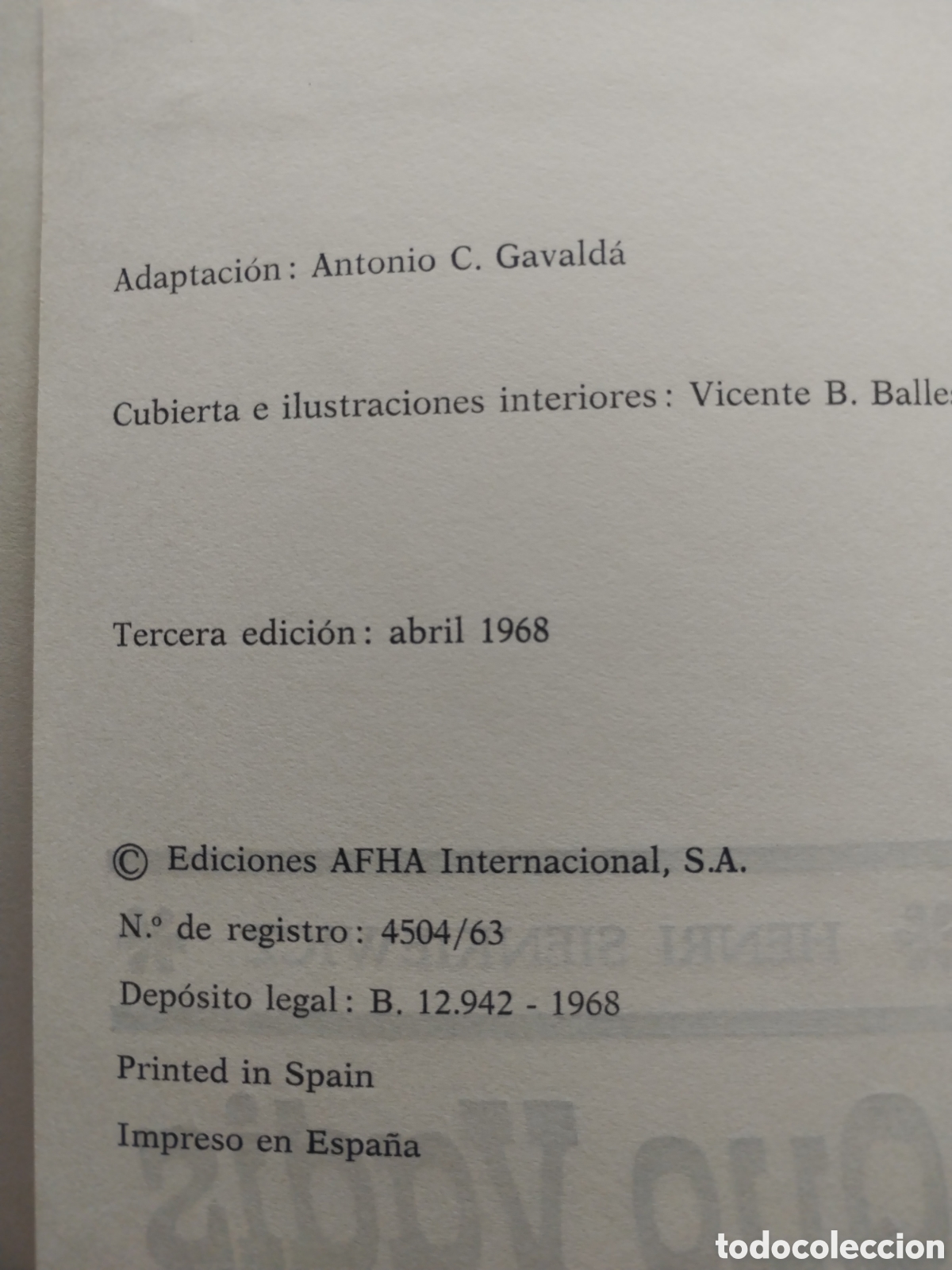 Libros de segunda mano: QUI VADIS..... a&ntilde;o 1968 - Foto 3