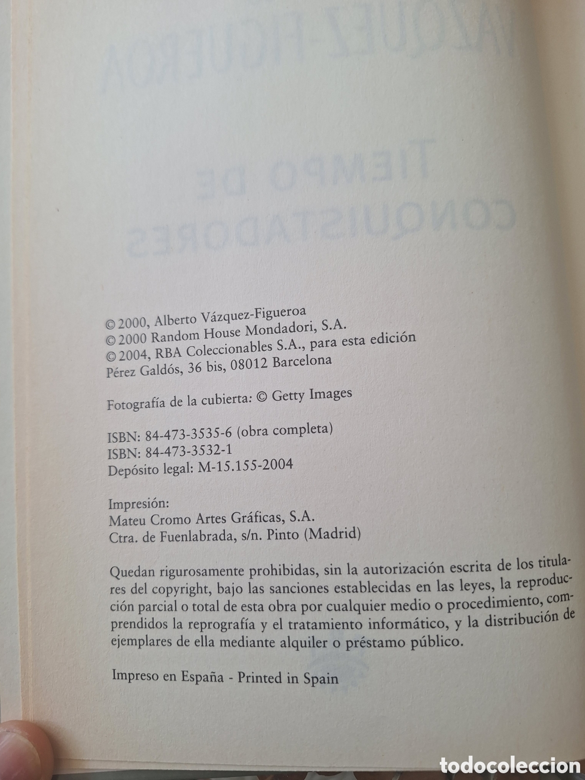 Libros de segunda mano: Tiempo de conquistadores - Foto 3