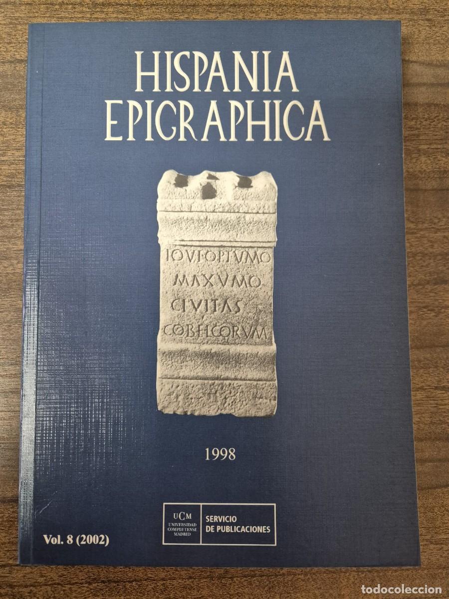 Libros de segunda mano: Hispania Epigraphica, 1998 - Foto 1