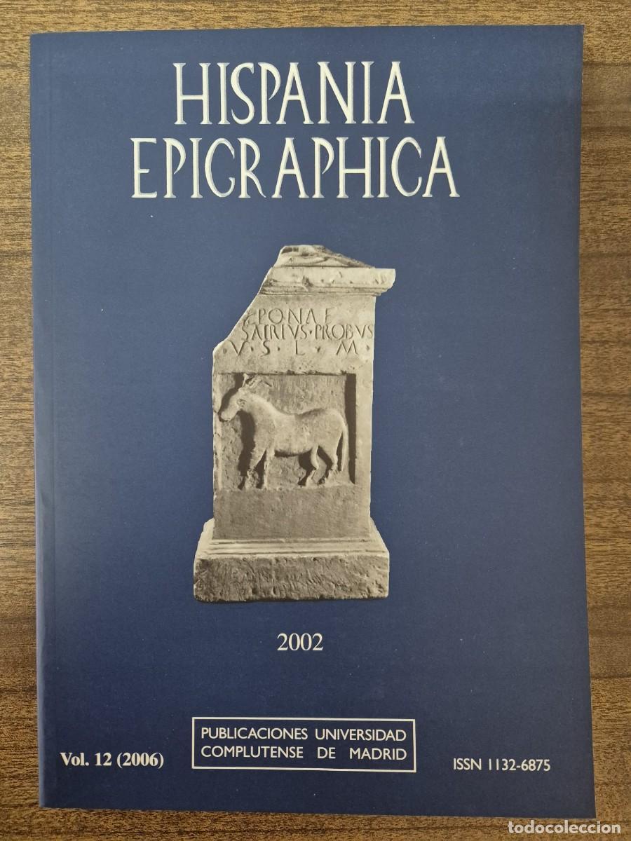Libros de segunda mano: Hispania Epigraphica, 2002 - Foto 1