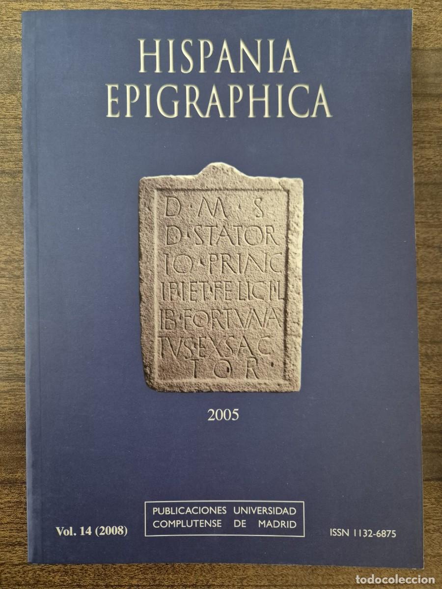 Libros de segunda mano: Hispania Epigraphica, 2005 - Foto 1