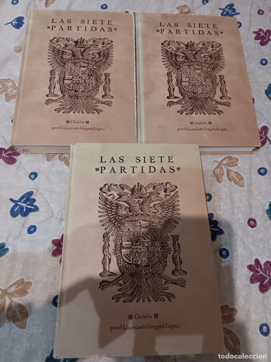 Libros de segunda mano: Las siete partidas facs&iacute;mil - Foto 1