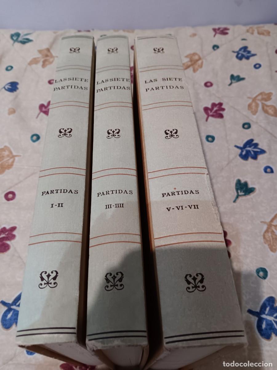 Libros de segunda mano: Las siete partidas facs&iacute;mil - Foto 3
