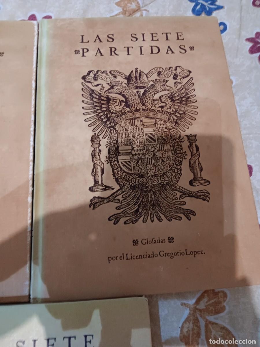 Libros de segunda mano: Las siete partidas facs&iacute;mil - Foto 4