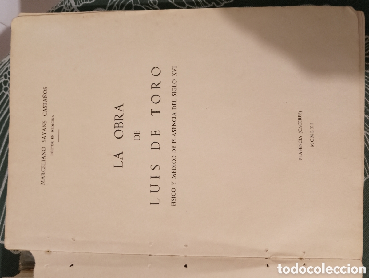 Libros de segunda mano: La obra de luis de toro - Foto 2