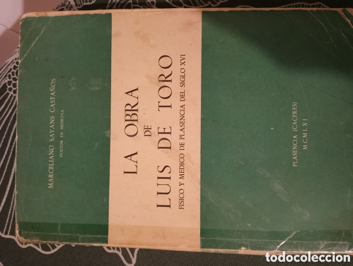 Libros de segunda mano: La obra de luis de toro