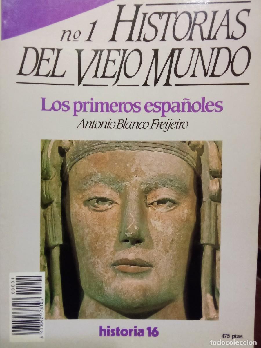 Gebrauchte B&uuml;cher: LOS PRIMEROS ESPA&Ntilde;OLES, HISTORIAS DEL VIEJO MUNDO 1, HISTORIA 16