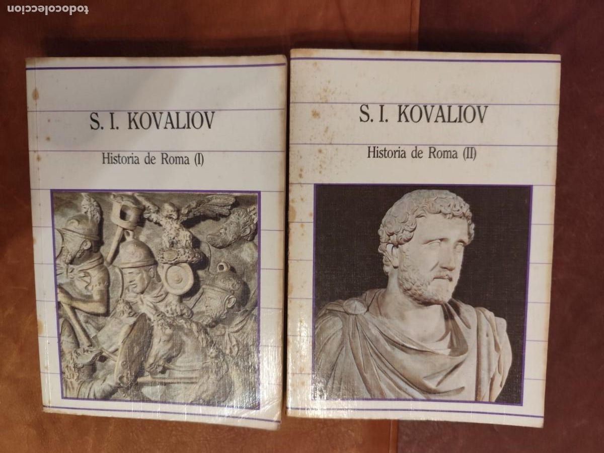 Libros de segunda mano: S. I. Kovaliov. HISTORIA DE ROMA. 2 Tomos.