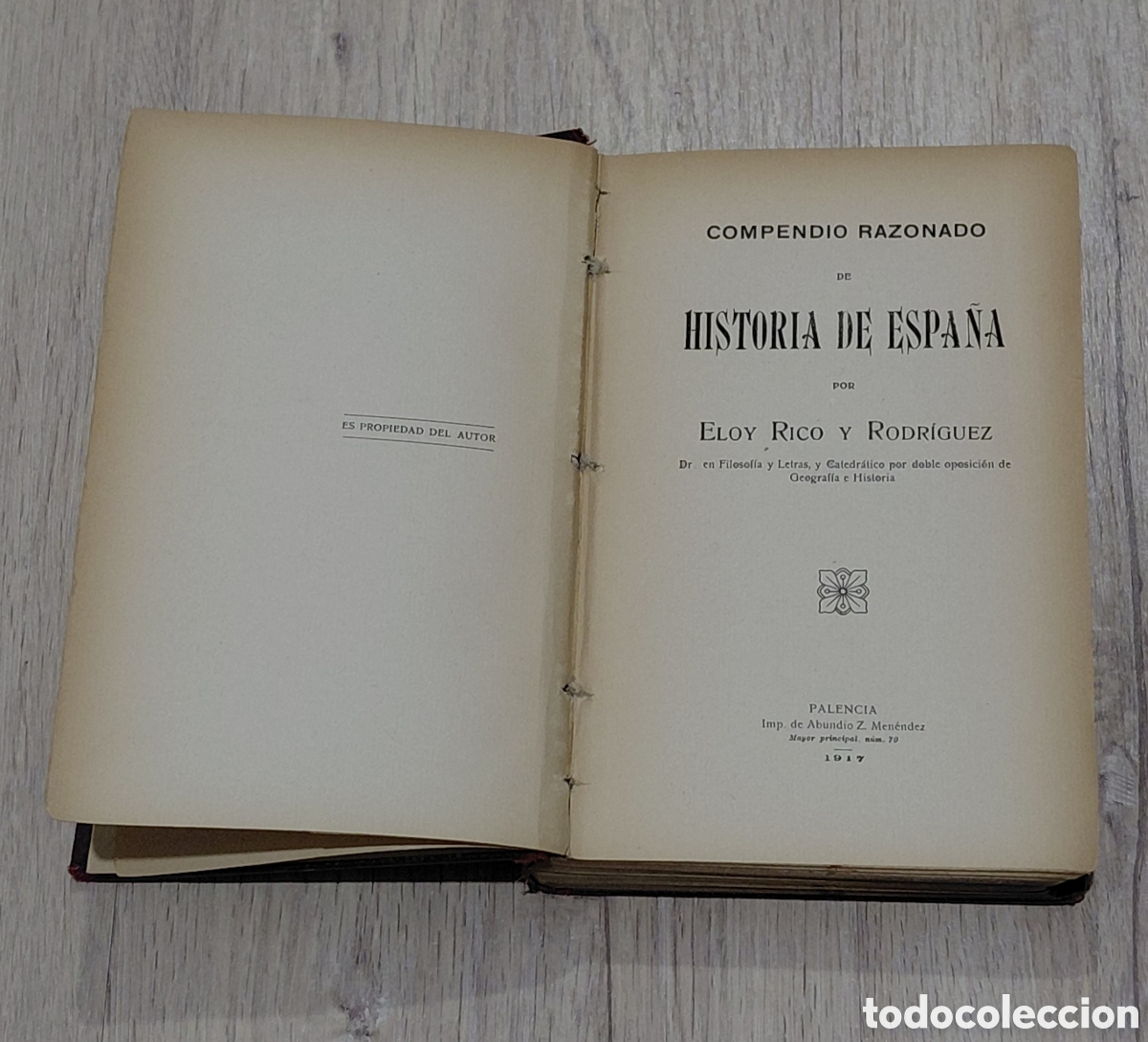 Libros de segunda mano: Historia de Espa&ntilde;a de Eloy Rici y Rodriguez