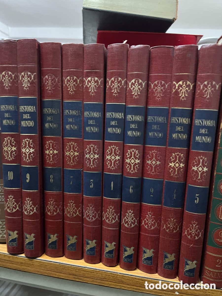 Libros de segunda mano: Historia del mundo, Salvat, 10 tomos, buen estado, 1970