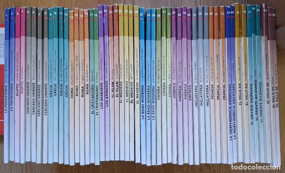 Libros de segunda mano: LA HISTORIA DE LA HUMANIDAD EN 7000 ILUSTRACIONES. 52 TOMOS. COMPLETA. -