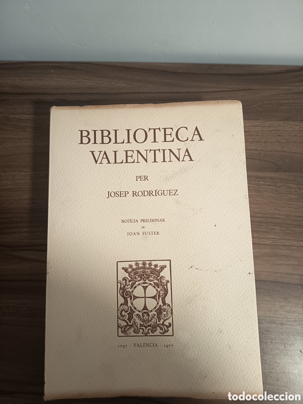 Libros de segunda mano: Facs&iacute;mil del libro &rdquo;Biblioteca Valentina&rdquo;.
