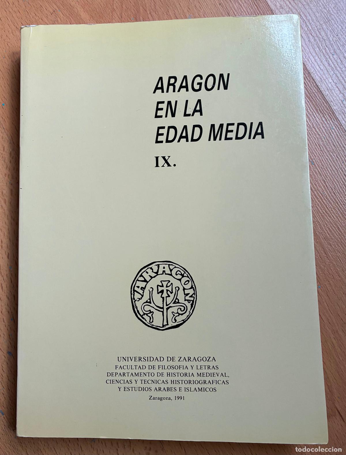 Libros de segunda mano: ARAGON EN LA EDAD MEDIA IX, - Foto 1