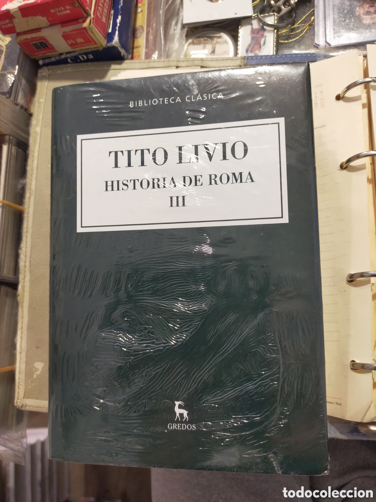 Libros de segunda mano: TITO LIVIO HISTORIA DE ROMA III. 3. NUEVO Y PRECINTADO