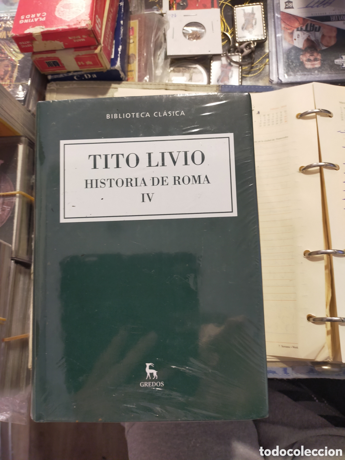Libros de segunda mano: TITO LIVIO HISTORIA DE ROMA IV. 4. GREDOS TOMO NUEVO Y PRECINTADO