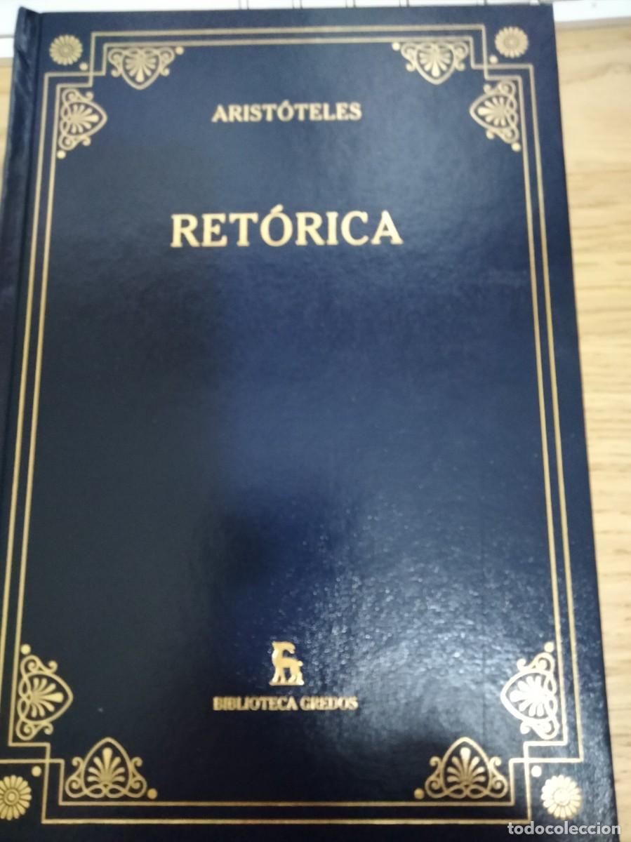 Libros de segunda mano: Arist&oacute;teles. Ret&oacute;rica. Biblioteca Gredos. Historia de la filosof&iacute;a. Historia de Grecia. Oratoria.