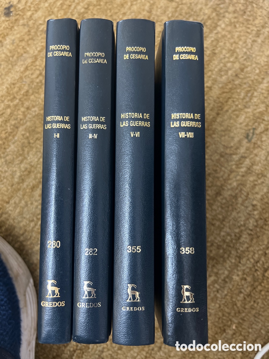 Libros de segunda mano: Procopio de Cesarea historia de las guerras gredos