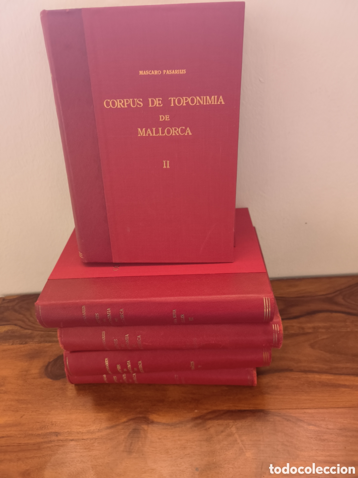 Libros de segunda mano: Libros de Corpus de la topon&iacute;mia de Mallorca y mapas topograficos
