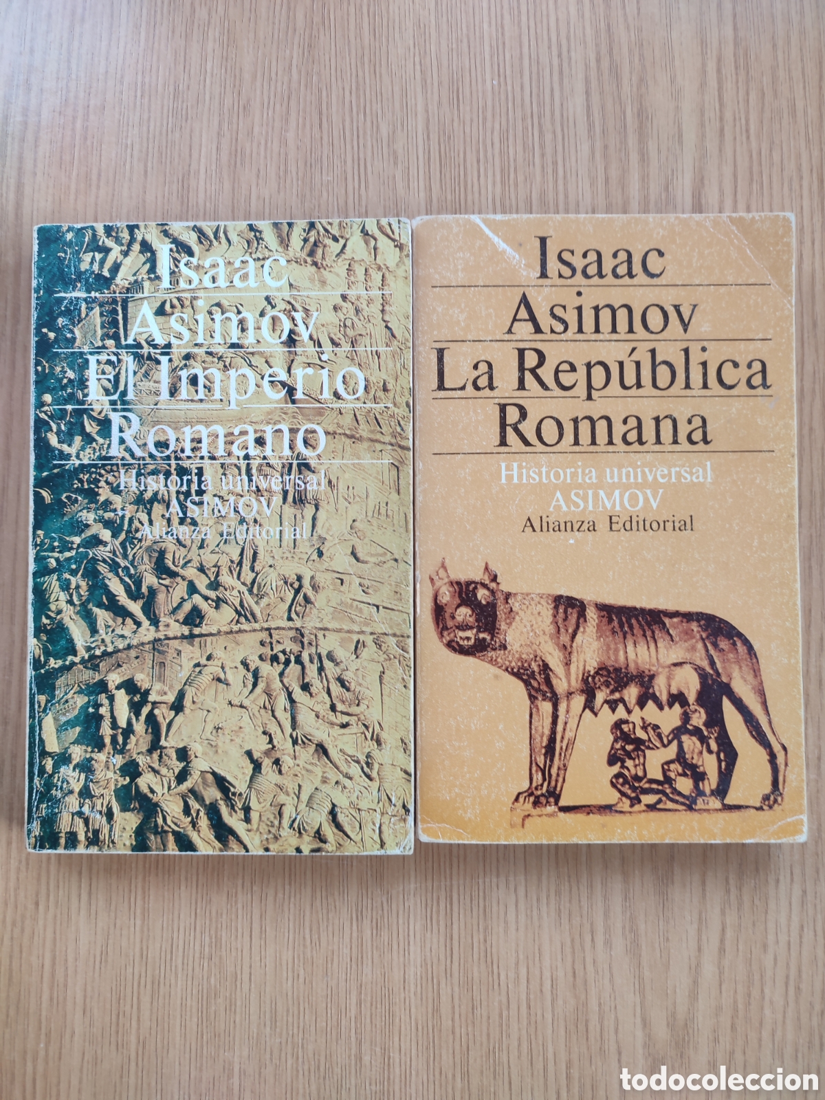 Libros de segunda mano: Rep&uacute;blica e Imperio Romanos. Isaac Asimov. Historia universal.
