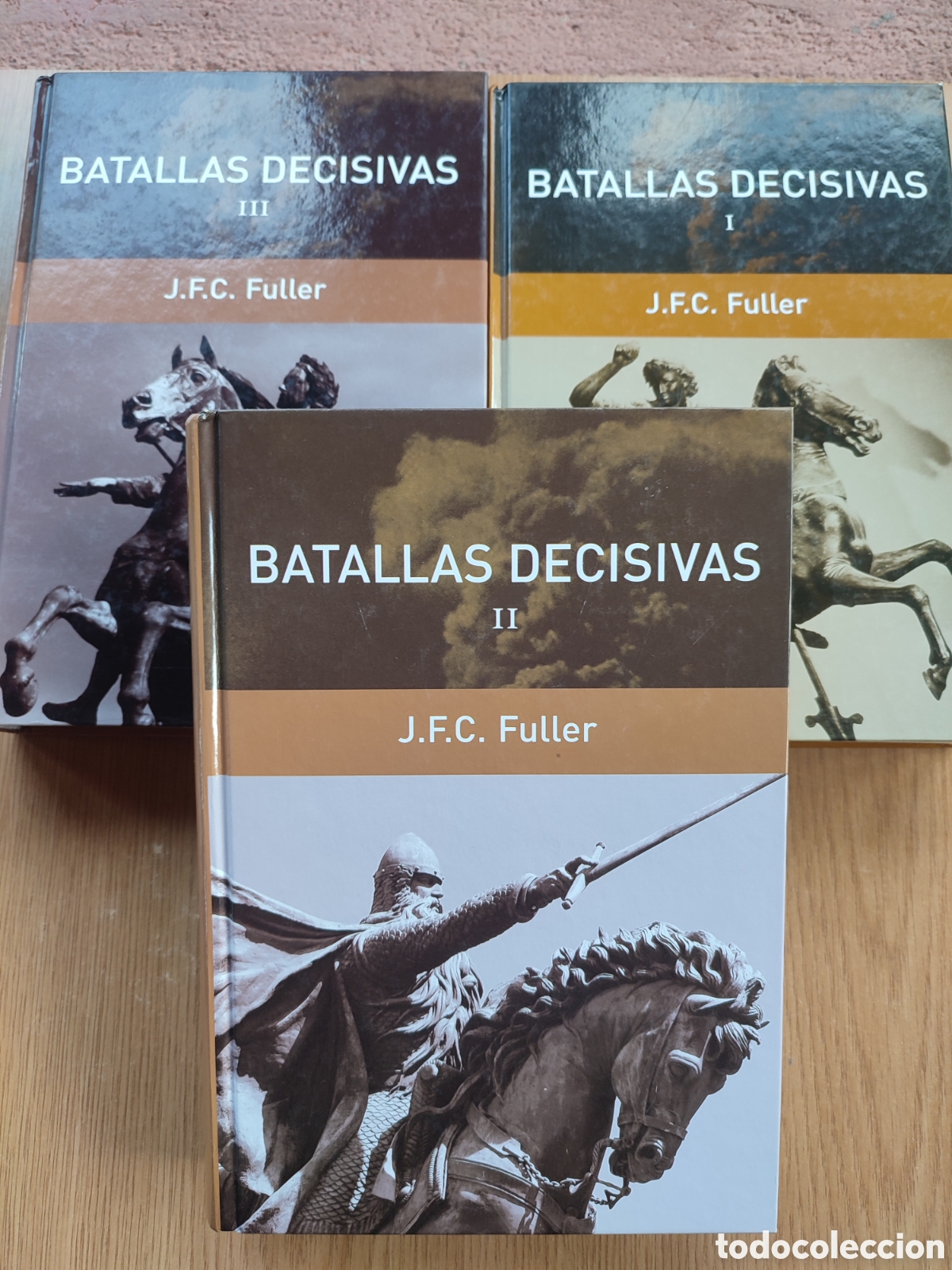 Libros de segunda mano: Batallas decisivas. JFC Fuller. Vol I II III