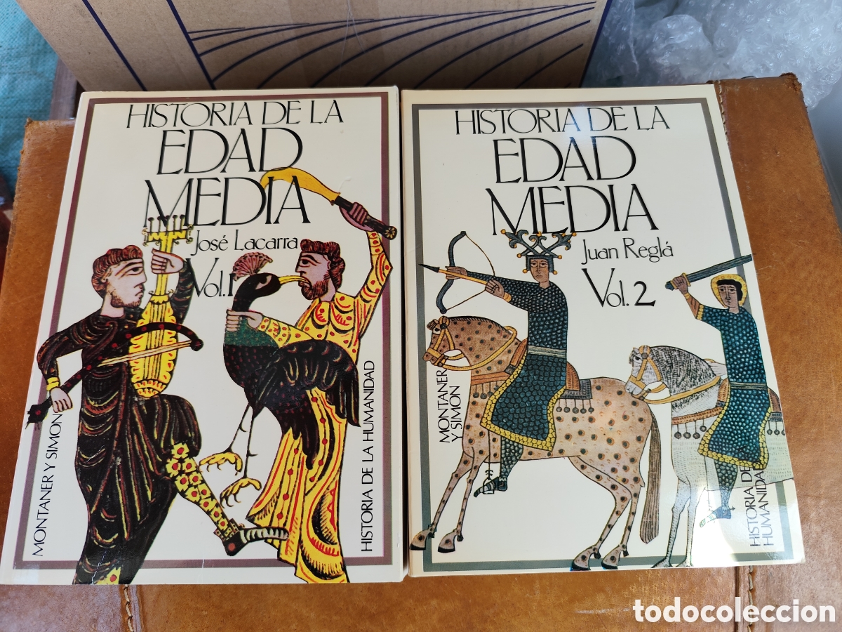 Libros de segunda mano: HISTORIA DE LA EDAD MEDIA. TOMOS VOL 1 Y VOL 2. JUAN REGLA CAMPISTOL. MONTANER Y SIMON. 1978