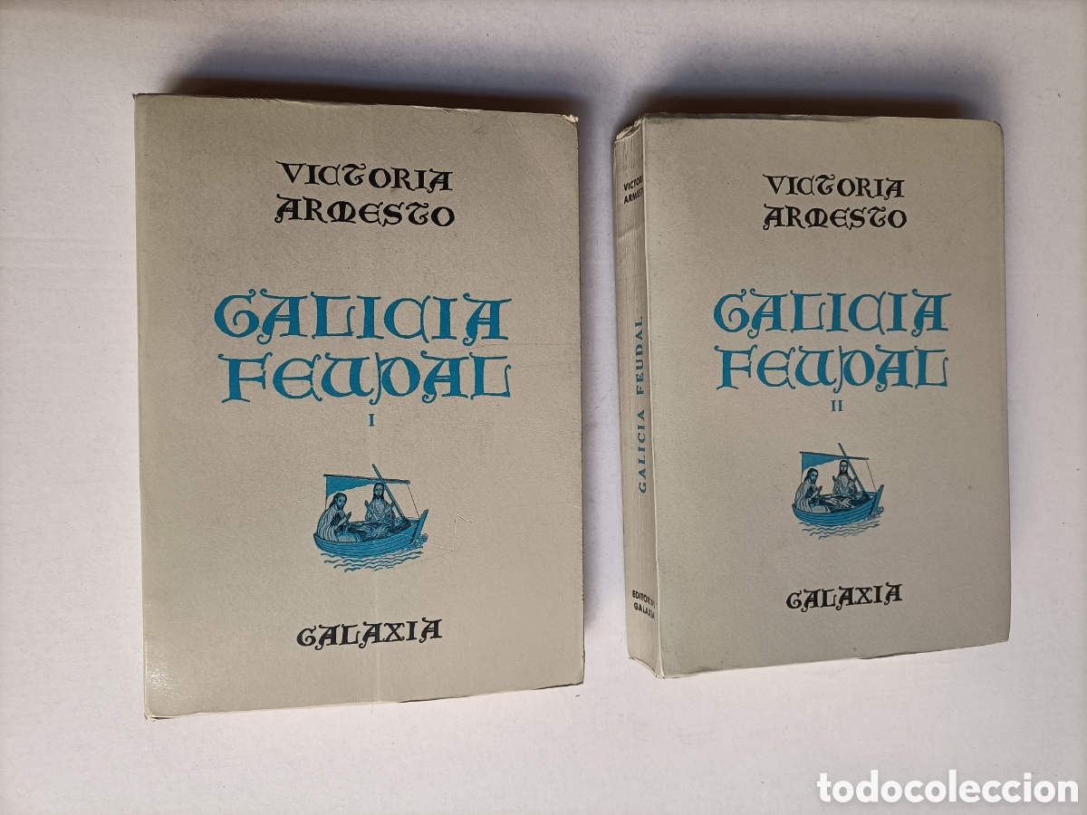 Libros de segunda mano: Galicia feudal victoria Armesto 2 tomos temas gallegos