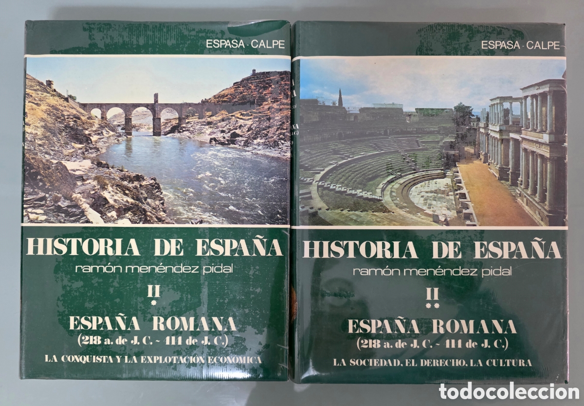Libros de segunda mano: Historia de Espa&ntilde;a Ram&oacute;n Men&eacute;ndez Pidal II (I y II) Espa&ntilde;a Romana (218 a. de J.C.- 414 de J.C.)
