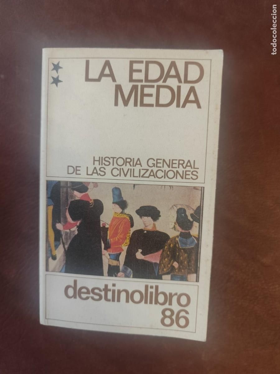 Gebrauchte B&uuml;cher: Edouard Perroy, LA EDAD MEDIA. 2. Destinolibro, 1980, 18x11 cm., 465 a 919 pp., r&uacute;stica