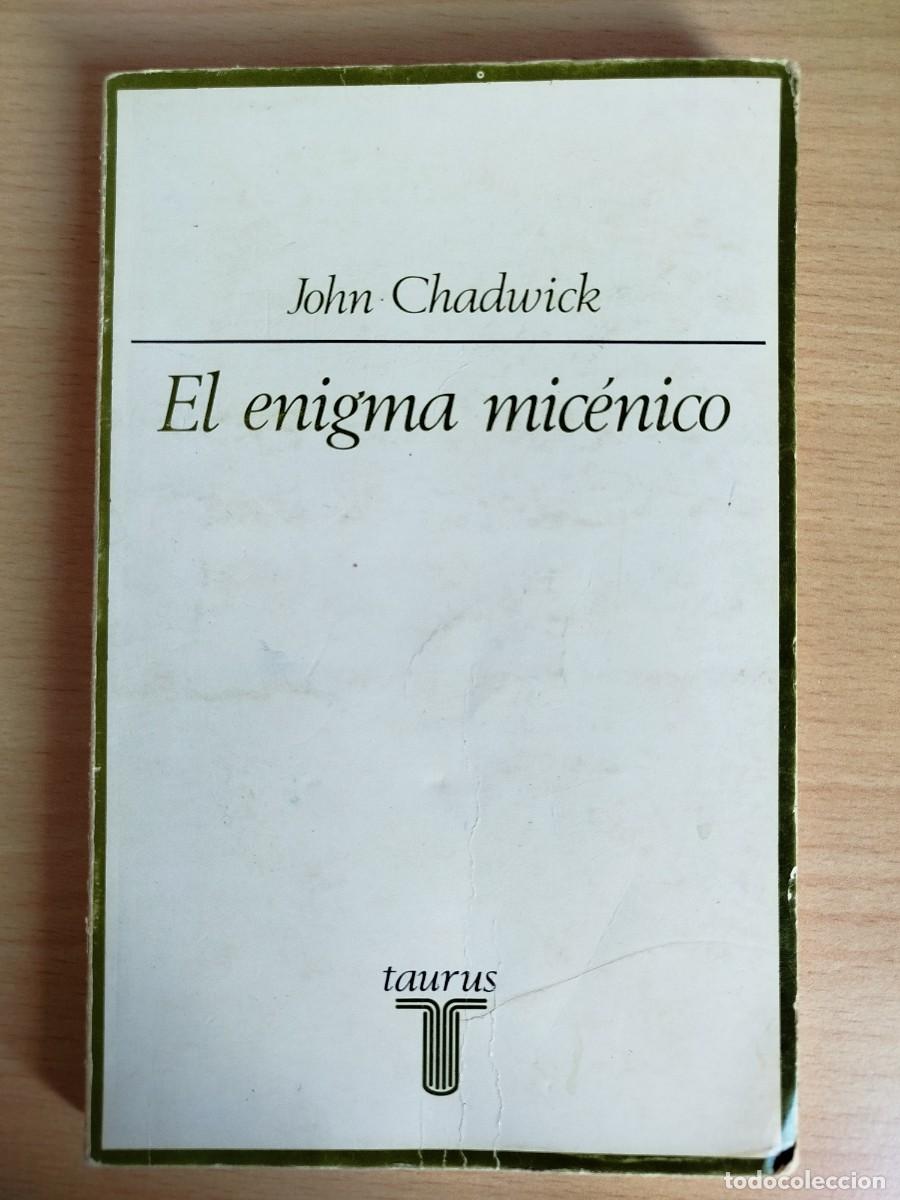 Libros de segunda mano: El enigma mic&eacute;nico (John Chadwick)