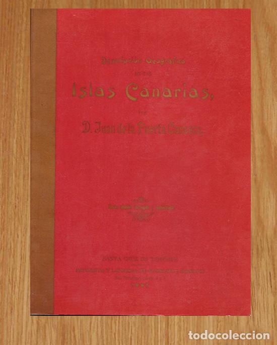 Libros de segunda mano: DESCRIPCI&Oacute;N GEOGR&Aacute;FICA DE LAS ISLAS CANARIAS (FACS&Iacute;MIL) | PUERTA CANSECO | Tenerife - Canarias