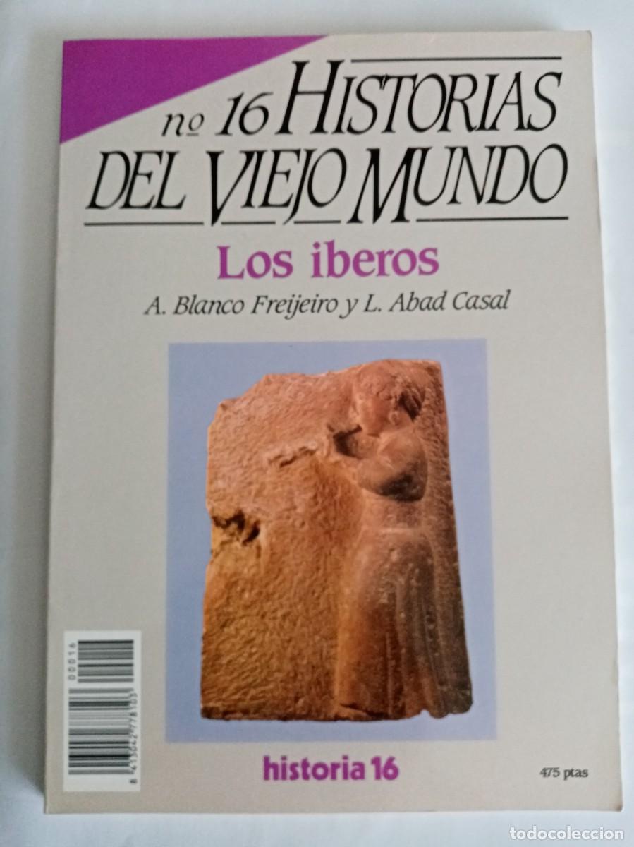 Libros de segunda mano: LOS IBEROS. A Blanco y L Abad ( HISTORIA 16 )