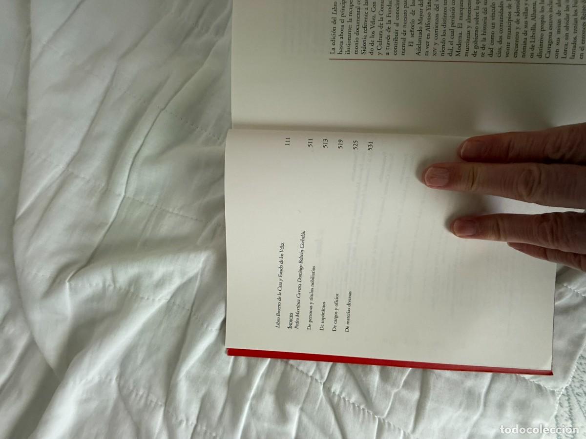 Libros de segunda mano: El libro becerro de la casa y estado de los V&eacute;lez - Foto 3