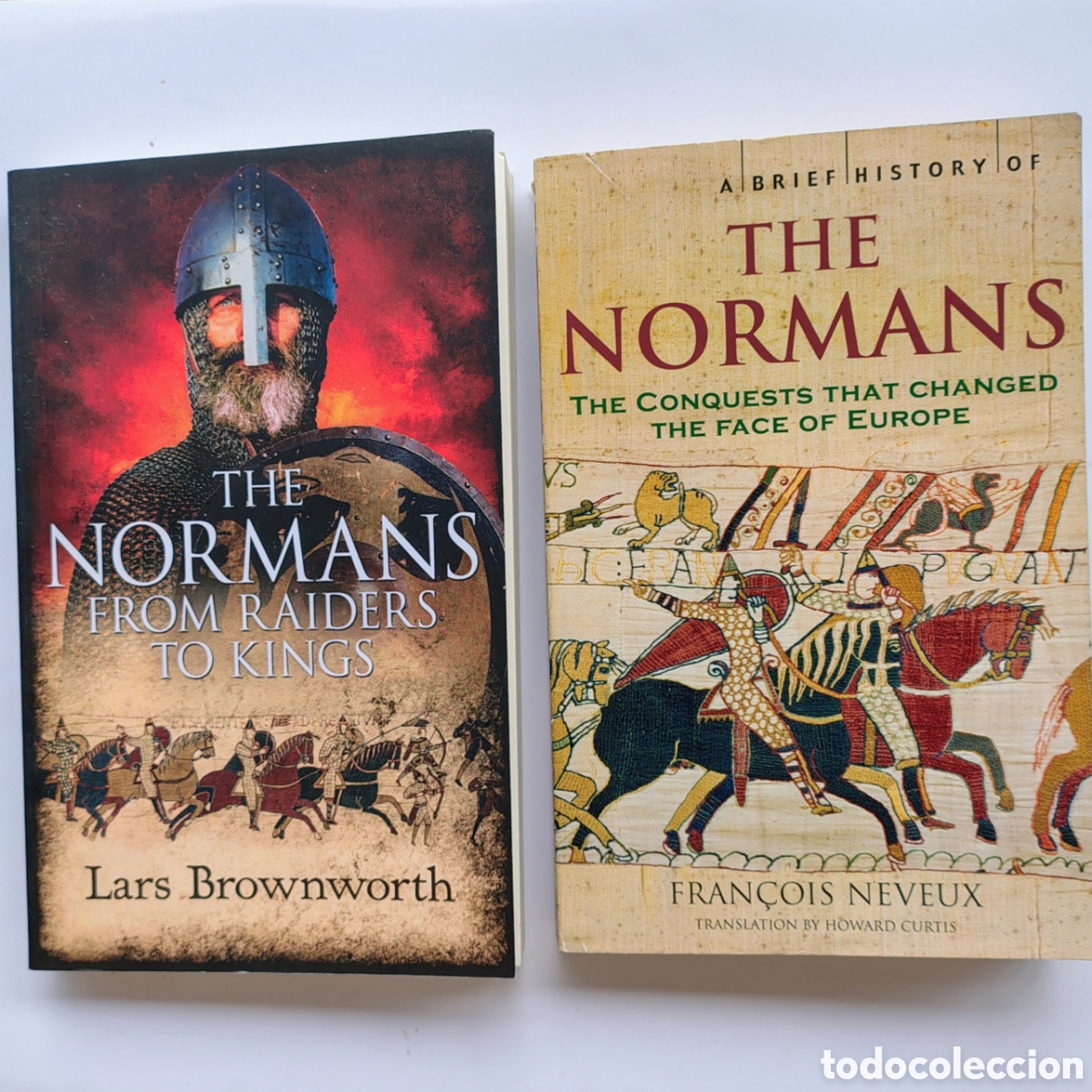 Libros de segunda mano: Lot of 2 Books &ndash; The Normans: History from Raiders to Kings (Neveux & Brownworth)
