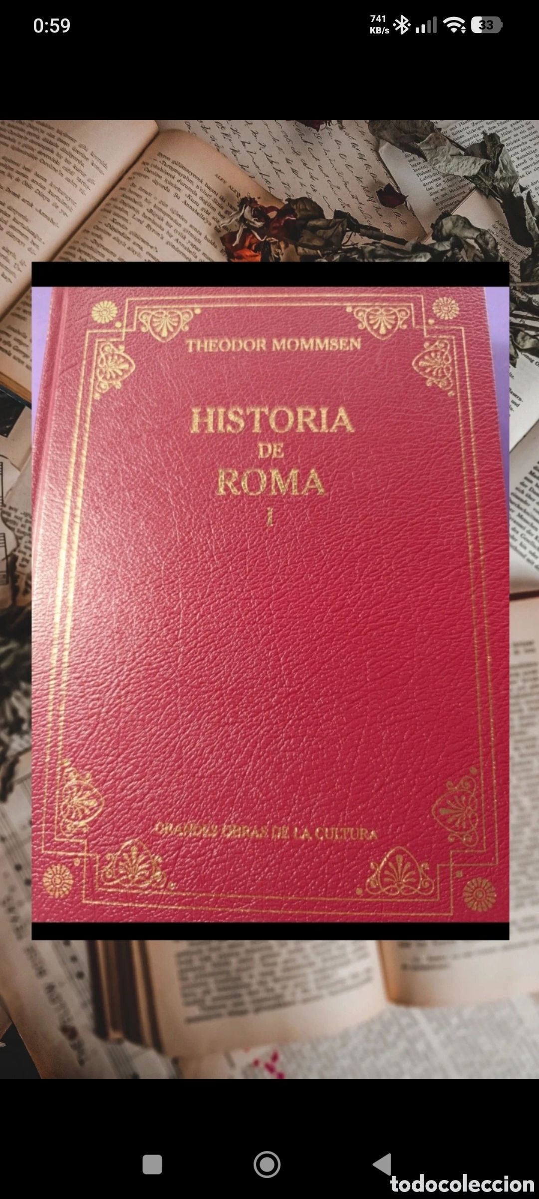 Libros de segunda mano: Libro Historia de Roma I. Theodor Mommsen