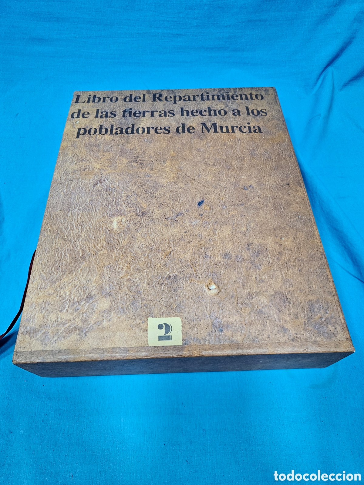 Libros de segunda mano: LIBRO DEL REPARTIMIENTO DE LAS TIERRAS HECHO A LOS POBLADORES DE MURCIA. 2 TOMOS