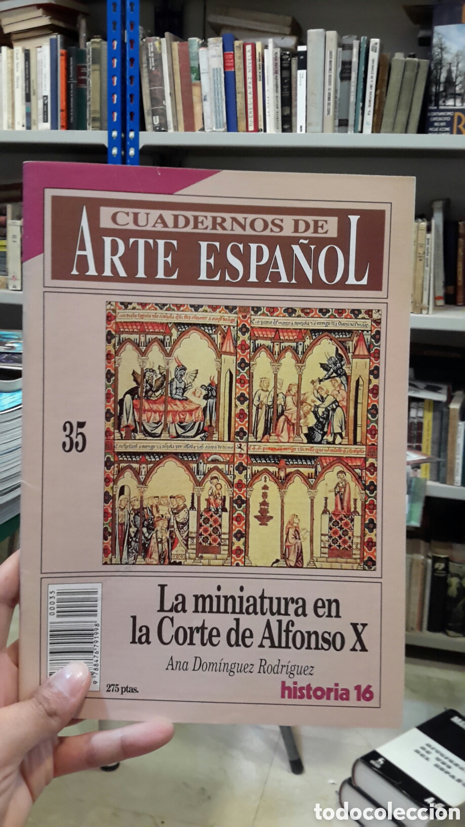 Gebrauchte B&uuml;cher: Cuadernos de Arte Espa&ntilde;ol n&deg; 35 - La miniatura en la Corte de Alfonso X