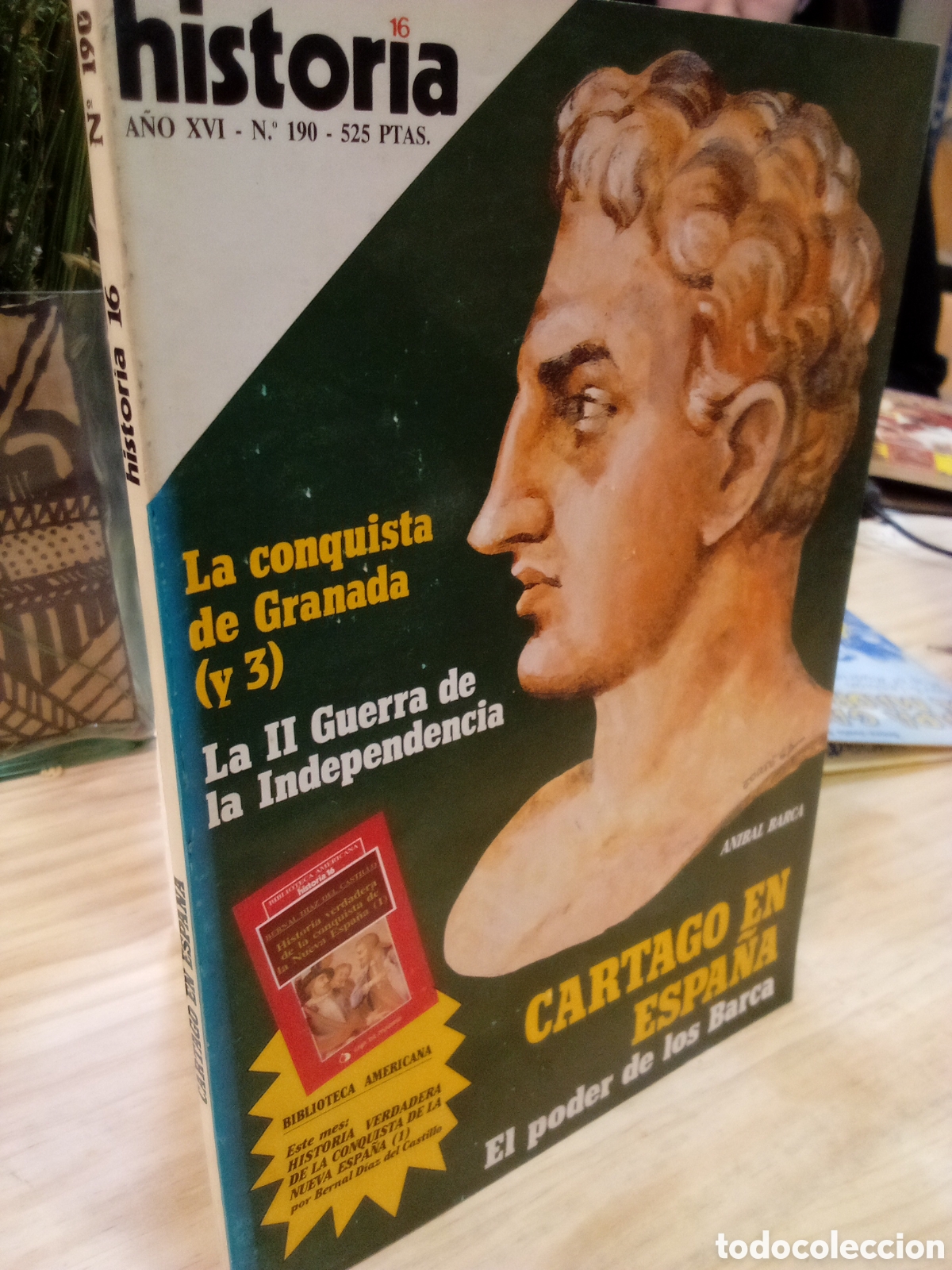 Livros em segunda m&atilde;o: Revista - historia 16 n.190 - Cartago en Espa&ntilde;a