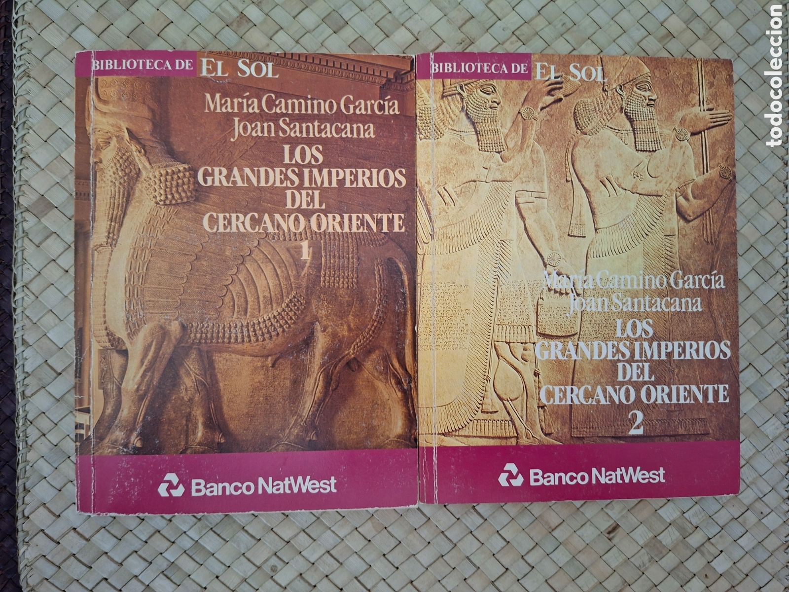 Libros de segunda mano: LOS GRANDES IMPERIOS DEL CERCANO ORIENTE, vol 1 y 2, Biblioteca de EL SOL