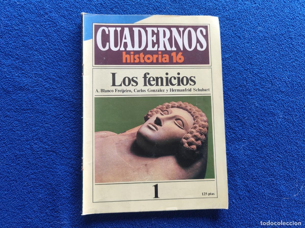 Libros de segunda mano: Los Fenicios Cuadernos Historia 16 N&ordm; 1 VV.AA. A&ntilde;o 1995
