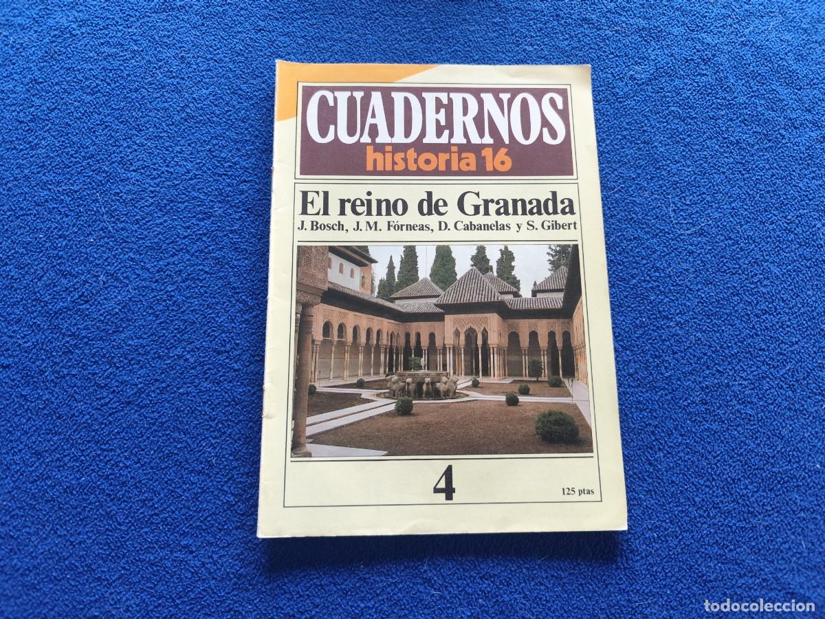 Libros de segunda mano: El Reino de Granada Cuadernos Historia 16 N&ordm; 2 Varios Autores A&ntilde;o 1985